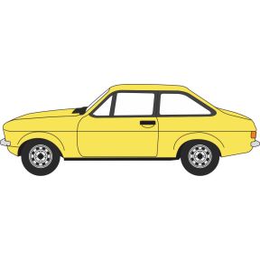 Oxford Diecast 120ESC002 TT Gauge Ford Escort Mk2 Signal Yellow