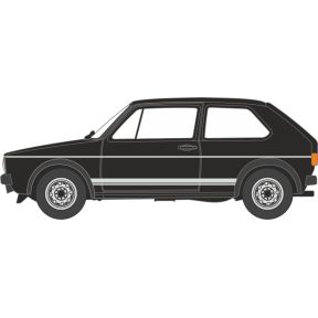 Oxford Diecast 120GF002 TT Gauge VW Golf GTI Black