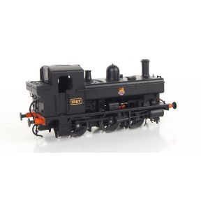 Heljan 1323-SH OO Gauge GW 13xx 0-6-0 Pannier Tank 1367 BR Black Early Crest