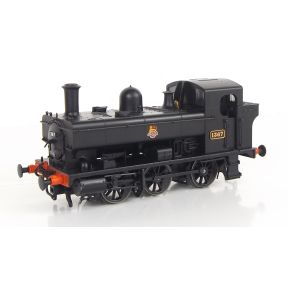 Heljan 1323-SH OO Gauge GW 13xx 0-6-0 Pannier Tank 1367 BR Black Early Crest