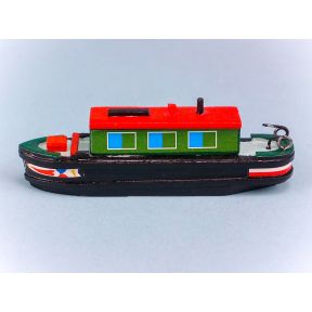 SDL 14399B Mini Canal Boat Wooden Model Version B