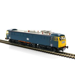 Heljan 8659 OO Gauge Class 86 86011 BR Blue With Orange Cantrail Stripe