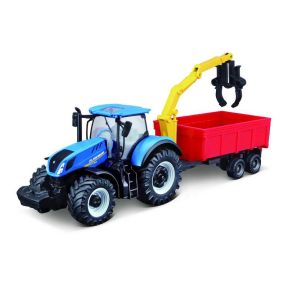 Bburago 18-31657 New Holland T7.315 Tractor with Combination Trailer
