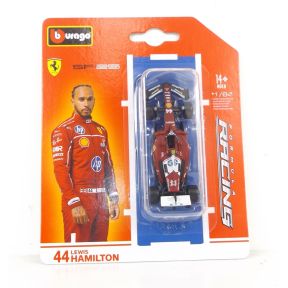 Bburago 18-60163H No.44 Lewis Hamilton Ferrari SF25 2025 Season Diecast Model
