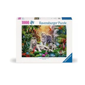 Ravensburger 19947 White Tiger Family 1000 Piece Jigsaw Puzzle