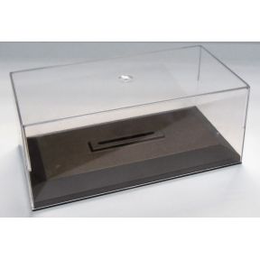 Display Case with Black Base