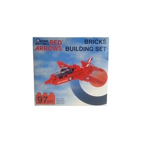 Red Arrows Building Blocks Plane