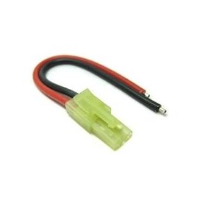 Etronix ET0626 Male Micro Tamiya Connector With 10cm 18AWG Silicone Wire