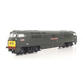 Dapol 2D-003-012-SH N Gauge Class 52 Western D1035 'Western Yeoman' BR Green Small Yellow Panels DCC Sound Fitted