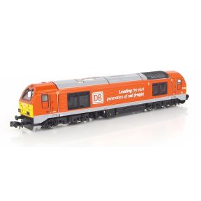 Dapol 2D-010-014 N Gauge Class 67 67028 DB Schenker Red