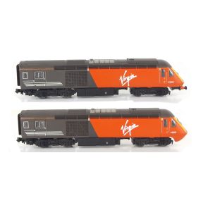 Dapol 2D-019-205 N Gauge Class 43 HST Power Car Set 43080 And 43091 Virgin Trains