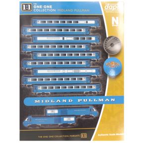 Dapol 2D-019-300 N Gauge Class 43 HST Blue Pullman Train Pack