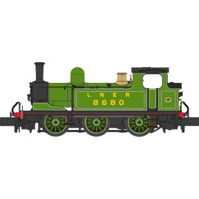 Dapol 2S-072-003 N Gauge LNER J72 0-6-0 8680 LNER Post War Green