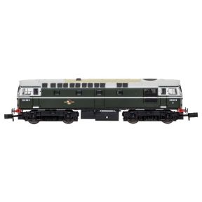 Dapol 2D-001-009 N Gauge Class 33 D6509 BR Green