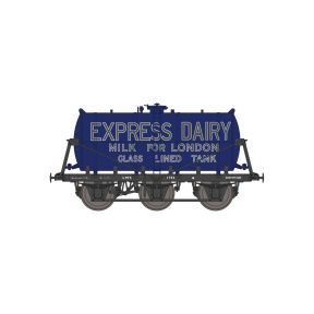 Dapol 2F-031-028 N Gauge 6 Wheel Milk Tanker Express Dairies Milk For London No.1733