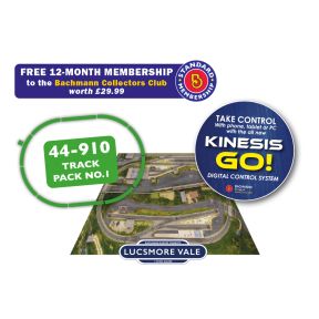 Bachmann 30-506SF OO Gauge Suburban Sulzer DCC Sound Fitted Train Set with Kinesis GO