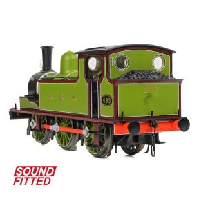 Bachmann 31-065SF OO Gauge NER E 0-6-0 Tank 495 NER Lined Green And Maroon DCC Sound Fitted
