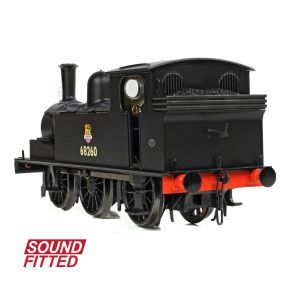 Bachmann 31-069SF OO Gauge NER E J71 0-6-0 Tank 68260 BR Black Early Emblem DCC Sound Fitted