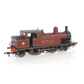 Bachmann 31-168-SH OO Gauge L&Y 2-4-2 Tank 10713 LMS Crimson