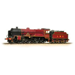 Bachmann 31-215 OO Gauge LMS 5XP Patriot 5551 'The Unknown Warrior' LMS Lined Crimson