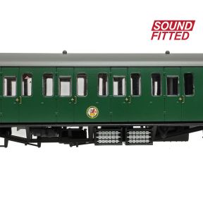 Bachmann 31-393SF OO Gauge Class 414 2 HAP 2 Car EMU 6079 BR Green Small Yellow Panels DCC Sound Fitted