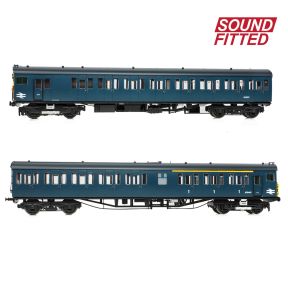 Bachmann 31-394SF OO Gauge Class 414 2 HAP 2 Car EMU 6089 BR Blue DCC Sound Fitted