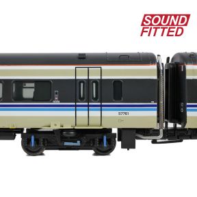 Bachmann 31-496SF OO Gauge Class 158 2 Car DMU 158761 BR Provincial Express DCC Sound Fitted