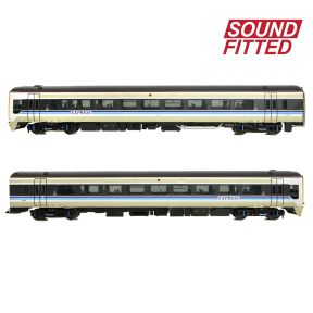 Bachmann 31-496SF OO Gauge Class 158 2 Car DMU 158761 BR Provincial Express DCC Sound Fitted