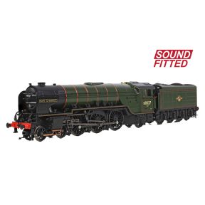 Bachmann 31-528BSF OO Gauge LNER Peppercorn A2 4-6-2 60527 'Sun Chariot' BR Green Late Crest DCC Sound Fitted