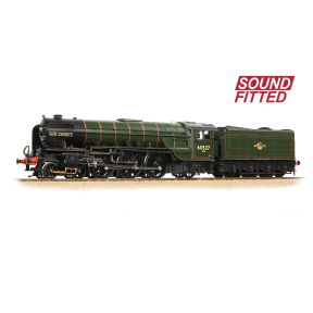 Bachmann 31-528BSF OO Gauge LNER Peppercorn A2 4-6-2 60527 'Sun Chariot' BR Green Late Crest DCC Sound Fitted
