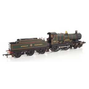 Bachmann 31-726-SH OO Gauge GW City 4-4-0 3433 'City Of Bath' GW Green Garter Crest