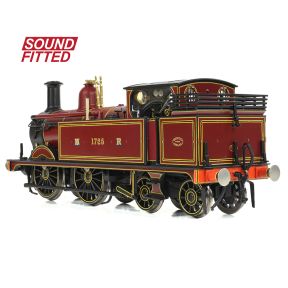 Bachmann 31-740ASF OO Gauge MR 1532 Tank 1725 Midland Railway Crimson Lake DCC Sound Fitted