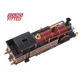 Bachmann 31-740ASF OO Gauge MR 1532 Tank 1725 Midland Railway Crimson Lake DCC Sound Fitted