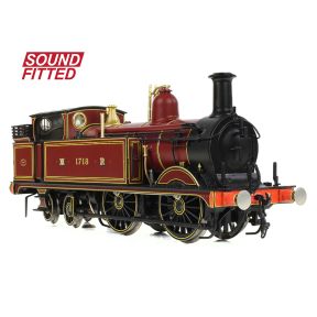 Bachmann 31-740BSF OO Gauge MR 1532 Tank 1718 Midland Railway Crimson Lake DCC Sound Fitted