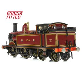 Bachmann 31-740BSF OO Gauge MR 1532 Tank 1718 Midland Railway Crimson Lake DCC Sound Fitted