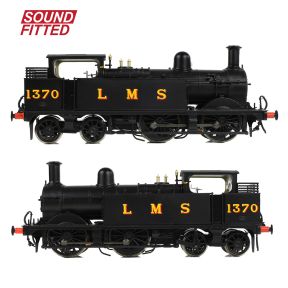 Bachmann 31-741ASF OO Gauge MR 1532 1P Tank 1370 LMS Black DCC Sound Fitted