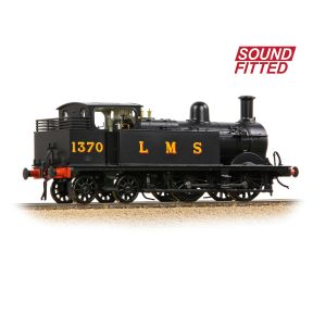 Bachmann 31-741ASF OO Gauge MR 1532 1P Tank 1370 LMS Black DCC Sound Fitted