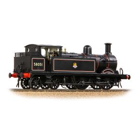 Bachmann 31-742A OO Gauge MR 1532 1P Tank 58051 BR Lined Black Early Emblem