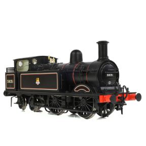 Bachmann 31-742A OO Gauge MR 1532 1P Tank 58051 BR Lined Black Early Emblem