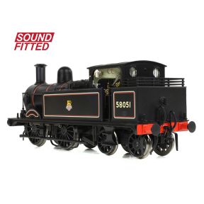 Bachmann 31-742ASF OO Gauge MR 1532 1P Tank 58051 BR Lined Black Early Emblem DCC Sound Fitted