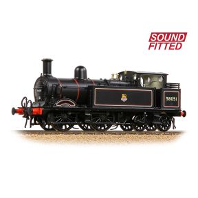 Bachmann 31-742ASF OO Gauge MR 1532 1P Tank 58051 BR Lined Black Early Emblem DCC Sound Fitted