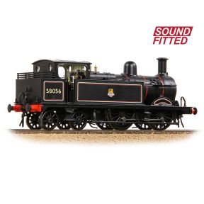 Bachmann 31-742BSF OO Gauge MR 1532 1P Tank 58056 BR Lined Black Early Emblem DCC Sound Fitted