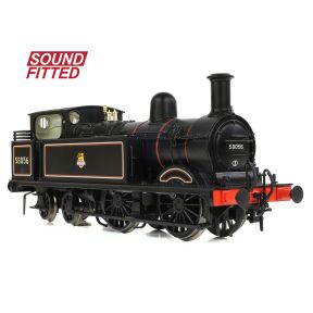 Bachmann 31-742BSF OO Gauge MR 1532 1P Tank 58056 BR Lined Black Early Emblem DCC Sound Fitted