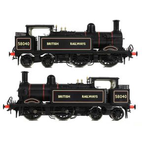 Bachmann 31-743A OO Gauge MR 1532 1P Tank 58040 BR Lined Black British Railways