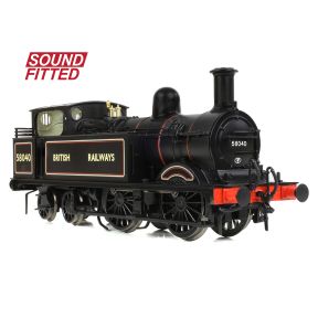 Bachmann 31-743ASF OO Gauge MR 1532 1P Tank 58040 BR Lined Black British Railways DCC Sound Fitted