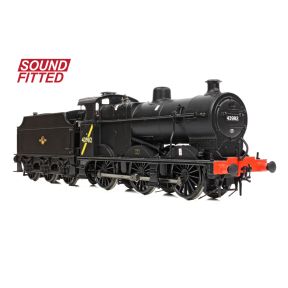 Bachmann 31-884ASF OO Gauge MR 3835 4F 0-6-0 43982 BR Black Late Crest with Fowler Tender DCC Sound Fited