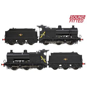 Bachmann 31-884ASF OO Gauge MR 3835 4F 0-6-0 43982 BR Black Late Crest with Fowler Tender DCC Sound Fited