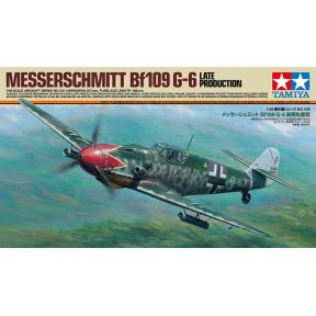 Tamiya 61128 Messerschmitt BF109 G-6 Late Plastic Kit