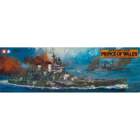Tamiya 78011 British Battleship Prince Of Wales Plastic Kit