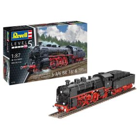 Revell 02168 German Express Locomotive S3/6 BR18(5) Plastic Kit